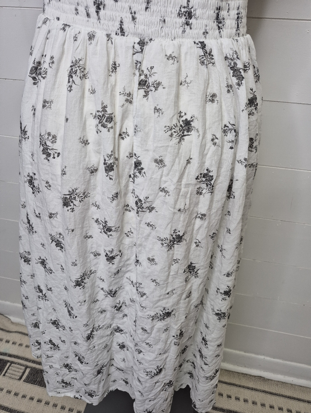 AEO Corset Floral Midi Dress Size S - Picture 8 of 11